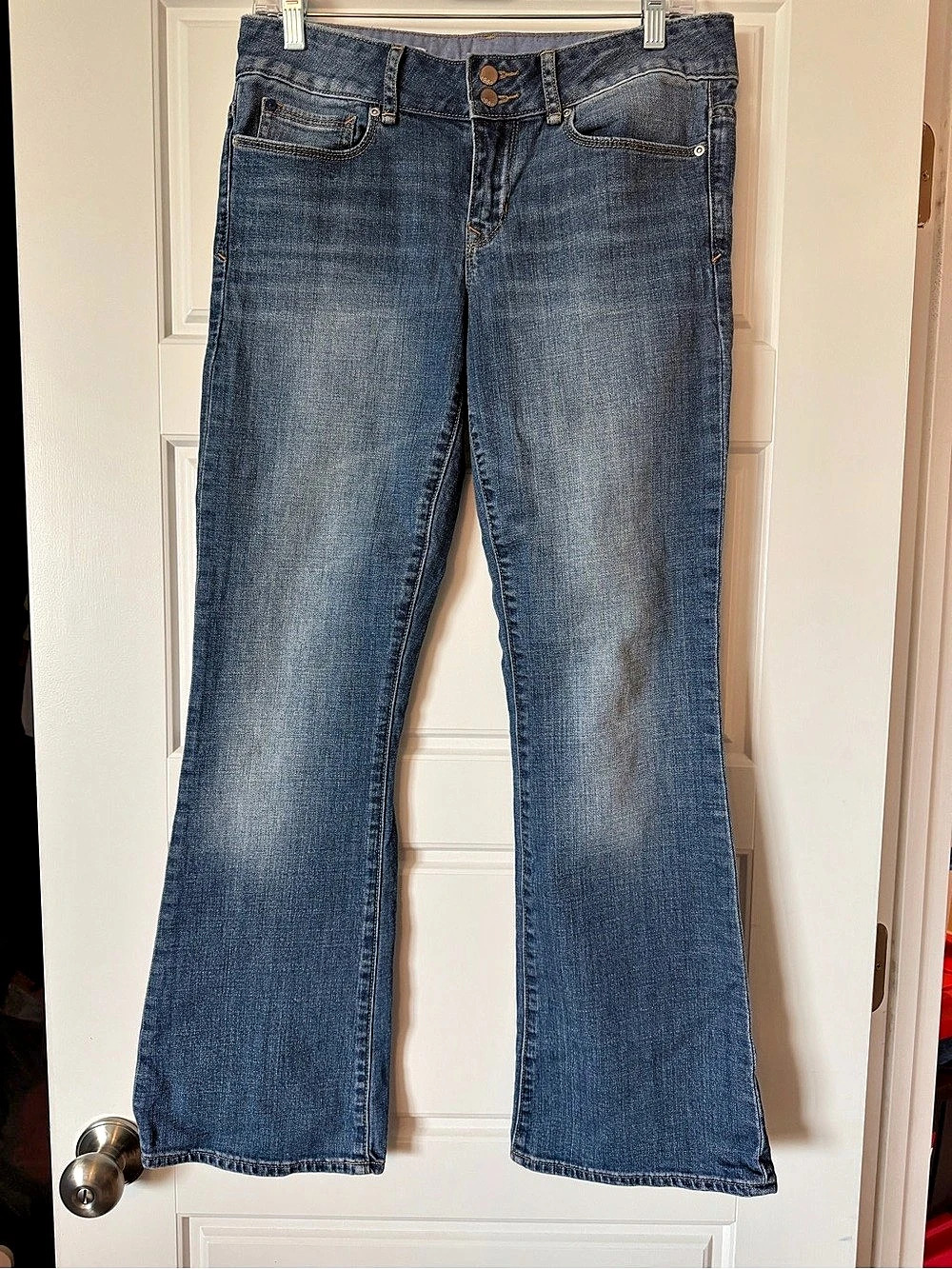 1969 Perfect Boot Flare Jeans in Blue Waist 28/6a